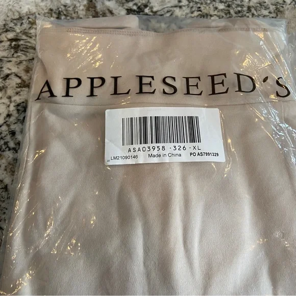 Appleseed's Everyday Knit Long Skirt Light Taupe XL New - Picture 6 of 7